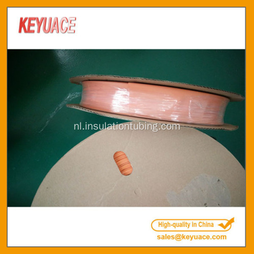 Orange Heat Shrink Thin Walled Plastic Tube